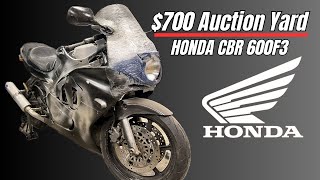 I Bought a Auction Yard Honda CBR 600F3 | Honda CBR F3 EP. 1