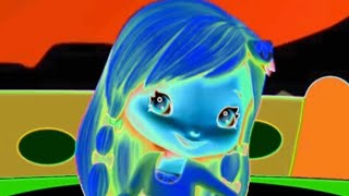 Bye-Bye Song Teletubies More Say Goodbye Neon Effects