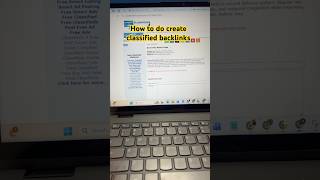 How to create classified ads backlinks in seo #classifiedads #seo #backlink