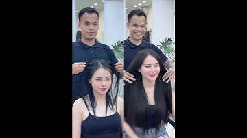 Nối tóc Lông vũ 60cm #salondongphuong #lamdep #noitoc