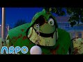 Scary Night Time Troubles! 🧟 | ARPO The Robot | Funny Kids Cartoons | Kids TV Full Episodes
