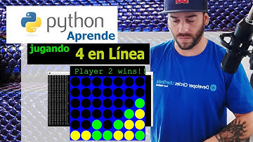 Python - Aprende desarrollando juegos sencillos - Connect4 - Sesión lógica - Completamente funcional