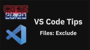 VS Code tips — Hiding files in the explorer using the Files: Exclude setting