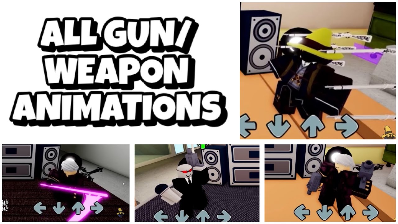 FUNKY FRIDAY ALL GUN ANIMATIONS FRIDAY FUNKY ALL WEAPON ANIMATIONS