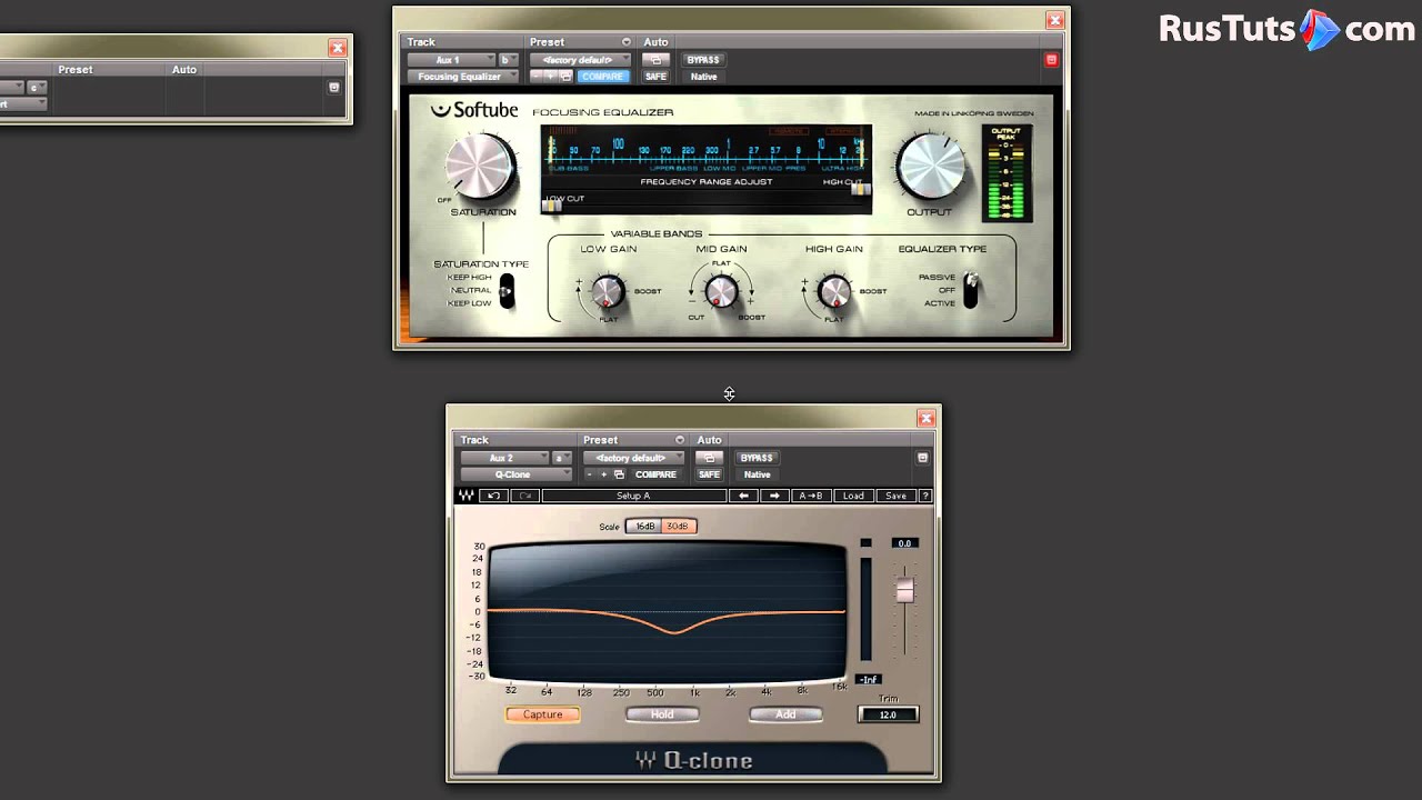 Музыкальный ''Focusing'' эквалайзер