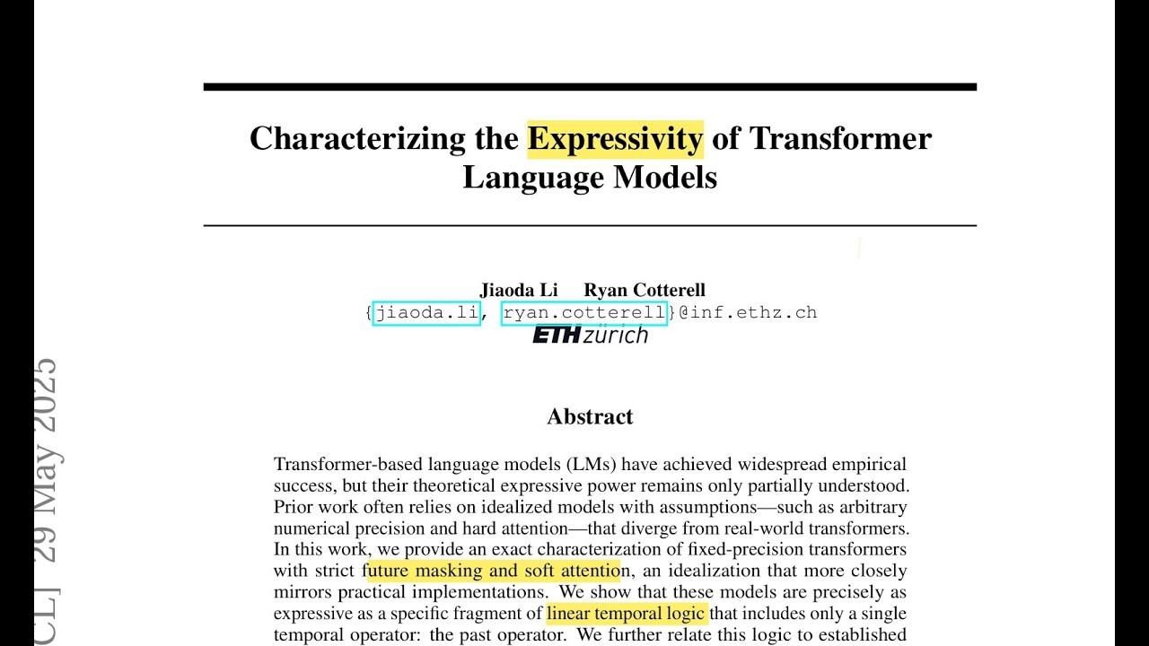 Characterizing the Expressivity of Transformer Language Models