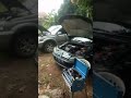 kedatangan 2mobil peugeot rusak dinamo starter dan nissan xtrail