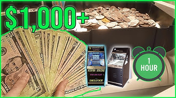 $1000 Collection In ONE HOUR From Our Vending Business