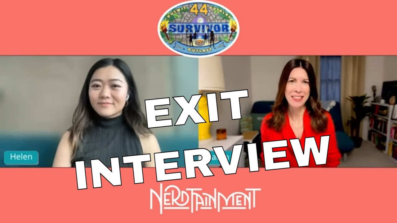 SURVIVOR 44 HELEN LI EXIT INTERVIEW / 2nd PLAYER VOTED OFF⎰Nerdtainment ...