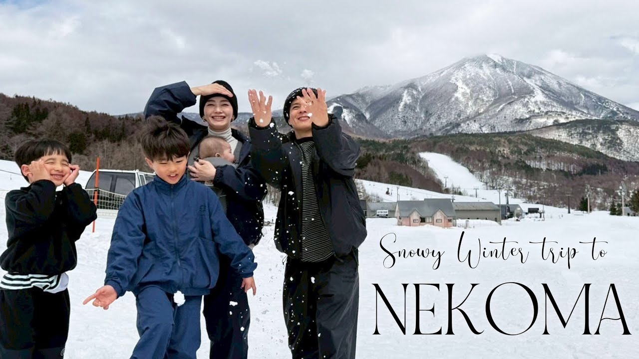 【旅VLOG】会津文化を満喫しながら日本最大級のゲレンデでスノボ旅！