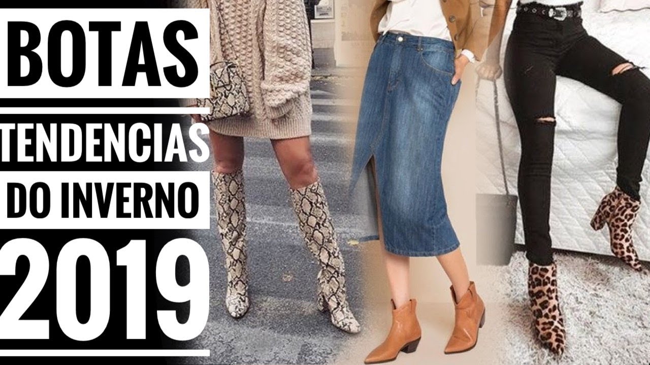 lançamento botas inverno 2019