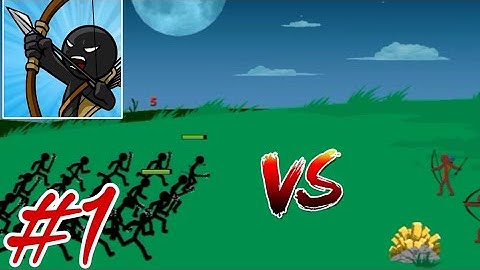 stick war:legacy gamplay walkthrough part 1 classic campaign (Android;iOS)