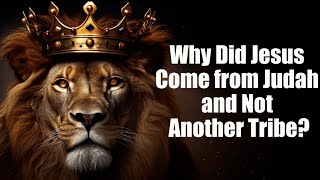 Why Jesus descended from the tribe of Judah rather than another son of Jacob