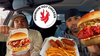 NASHVILLE HOT CHICKEN SANDWICHES, HOT CHICKEN TENDERS, AND FRIES MUKBANG WITH LESTER