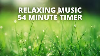 54 minutes of relaxing music countup timer