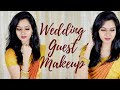 Traditional Indian WEDDING GUEST Makeup Tutorial |Makeup for Saree |  Makeup for Bridesmaid | Smokey