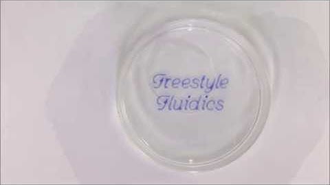 Microfluidic circuits with fluid walls survive violent agitation