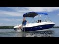 My first vlog getting the bayliner 175 out of storage dusting it off and cranking it up