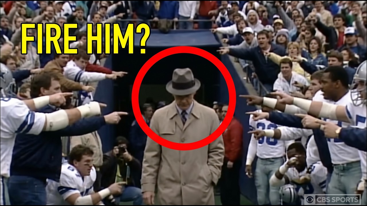 Dallas DEMANDED Tom Landry Be Fired After 13 Wins in 4 Years — The Owner's Answer Made NFL History