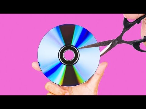 Video: Wie Man Vorhänge Aus CDs Macht