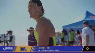 2026 Aussies - Open Male Board Race Final - Surf Life Saving Australian Les