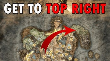 Elden Ring DLC - How to get to the TOP RIGHT OF THE MAP