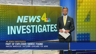 Dynamite found at Amazon plant
