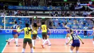 BRASIL X SÉRVIA - Mundial de Vôlei Feminino 2014