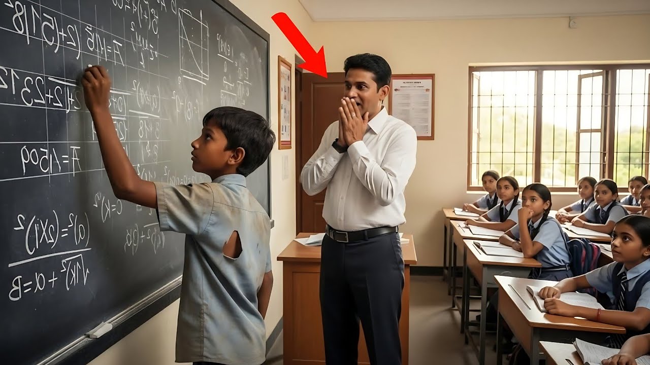 ગરીબ છોકરાએ કીધું હુ આ કરી સકુ છું  આખી શાળા ચોકી ગય 😱  