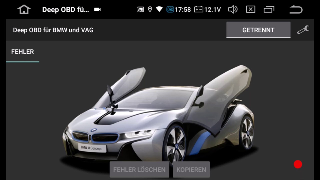 Deep obd для bmw как пользоваться