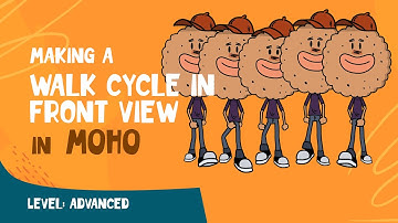 Moho Animation - Making a Walk Cycle in Front View