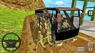 US Army Bus Driver 2020 - Real Soldier Transport Simulator - Android Gameplay screenshot 3