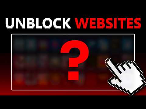 How To UNBLOCK Websites On School Chromebook (2026) **BEST PROXIES**