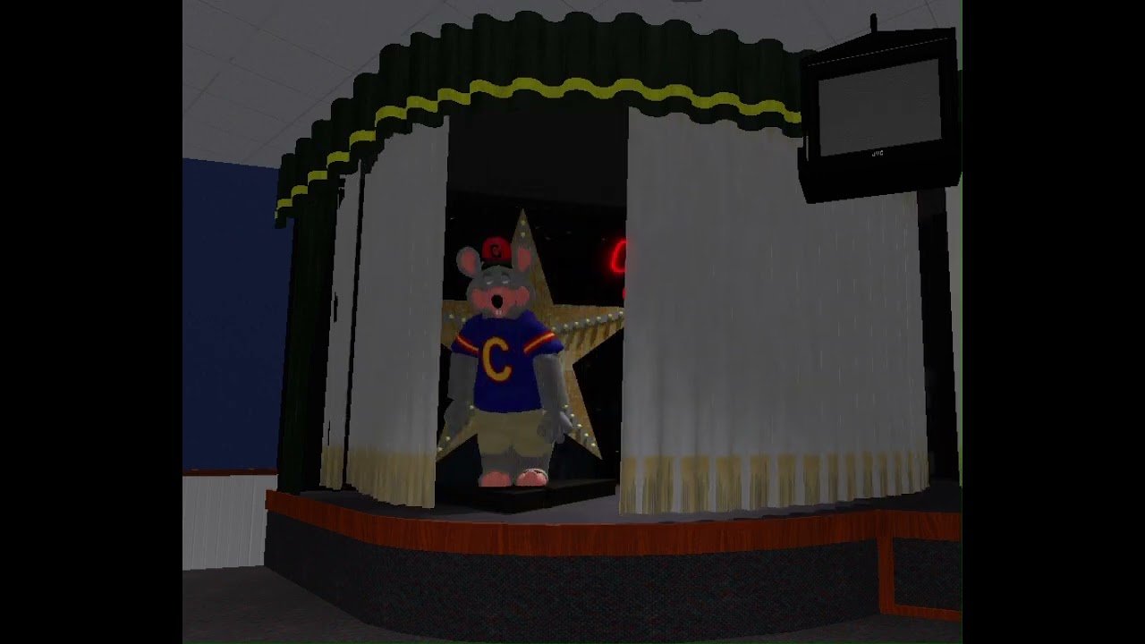 Chuck e cheese 3 stage curtain test (roblox)