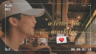 {💌} mark lee boyfriend agenda