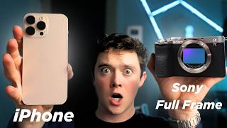 iPhone 16 Pro Max VS Sony A7C ii Full Frame - Camera Comparison