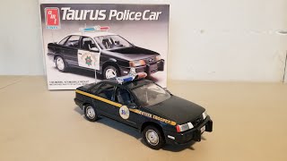 AMT Taurus Police Car 1/25 scale Build & Review