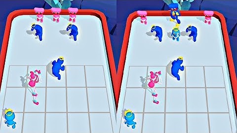 Monster Rampage: Merge Rainbow - Gameplay New Mobile Games 1-5 (android,ios)