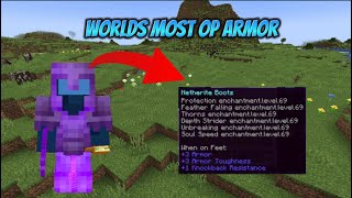 Minecraft, but I have THE WORLDS MOST OP ARMOR! by CubeDude 66 views 1 year ago 2 minutes, 13 seconds