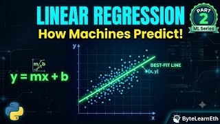Linear Regression Explained Simply — ML Series Part 2 | ByteLearnEth