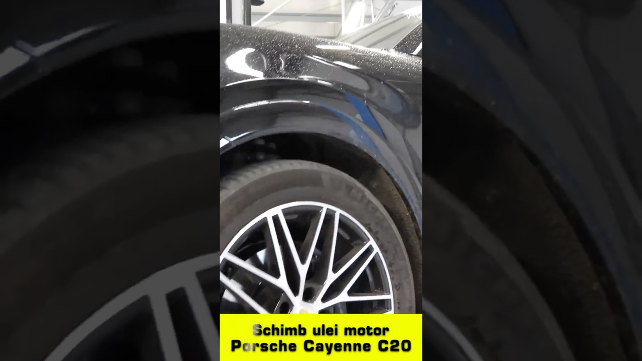 Schimb ulei motor si filtre Porsche Cayenne C20- La Service Auto Expert Oradea