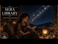 [Mira Library] Starlit Balcony Reading | Lofi Piano | 1 hour