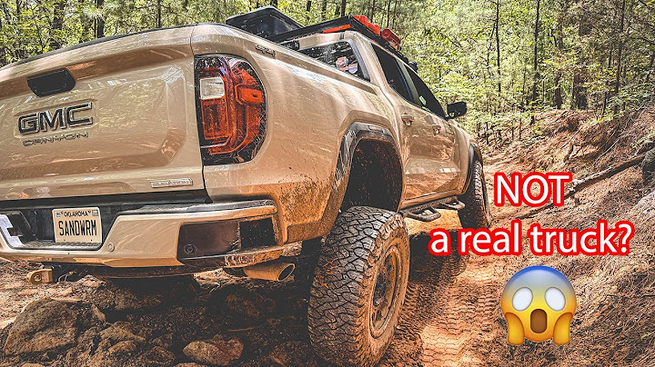 Apparently the Canyon Isn’t a Real Truck… So I Took It Off-Road to Prove It Wrong