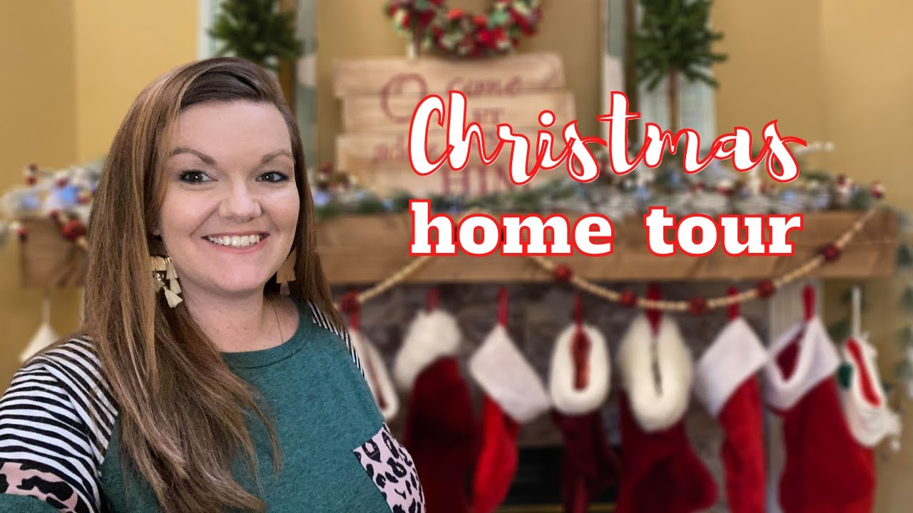 Christmas Home Tour 2020 Large Family Christmas Home Tour YouTube