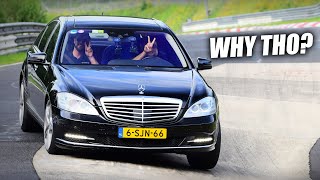WHY? Renntech 560 hp/890Nm MercedesBenz S500 on the Ring