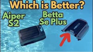 Betta SE Plus vs Aiper Surfer S2 | Which Skimmer is Better?