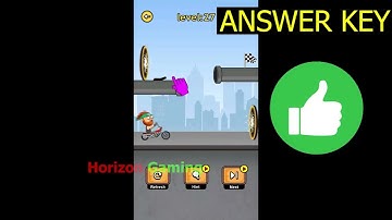 Draw Bridge Rider Save LEVEL 27