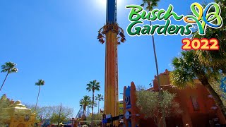 Busch Gardens 2022 Tampa, Florida | Walkthrough Tour