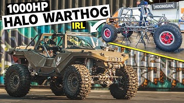 WE BUILT A REAL HALO WARTHOG WITH 1,000HP!