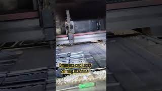 cnc Laser cutting machine 10mm ms #cncmill #cnc #welding #cnc #cnclasercutting #cncsoftware #shots
